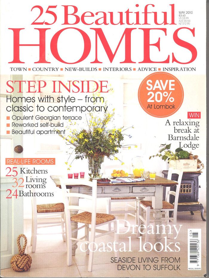 25 Beautiful Homes May 2010 Cover